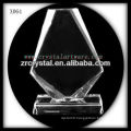 attractive design blank crystal trophy X064